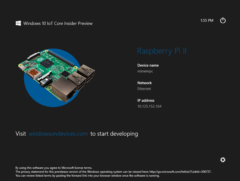 Windows IoT für den Raspberry Pi