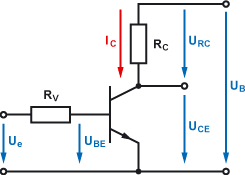 Warnlampen-Ausfallsicherung (Transistor schaltet Ersatzlampe ein)